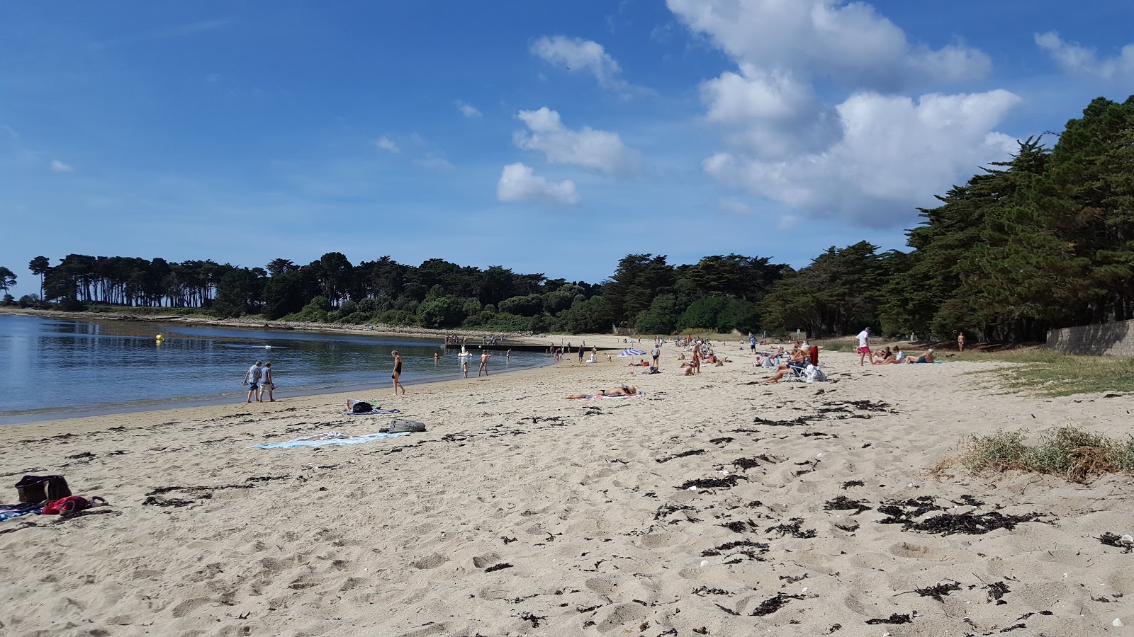 Plage de Men er Bellec'in fotoğrafı çok temiz temizlik seviyesi ile