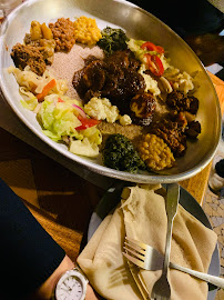 Injera du Restaurant éthiopien Restaurant Ethiopia à Paris - n°19