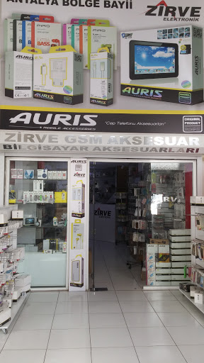 Zirve Elektronik, İletişim, telefon ve bilgisayar aksesuarları, toptancısı Auris Bölge Bayii Antalya