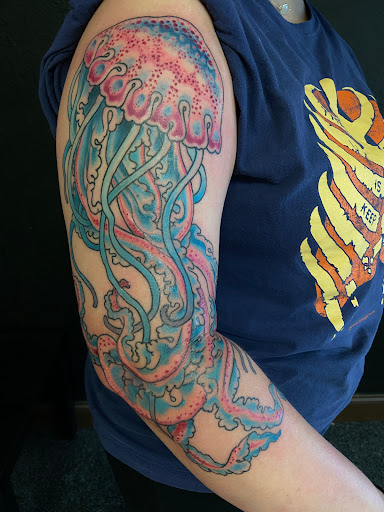 Explore coral tattoo ideas, creative tattoo ideas in Saint Louis, available at Ragtime Tattoo Shop