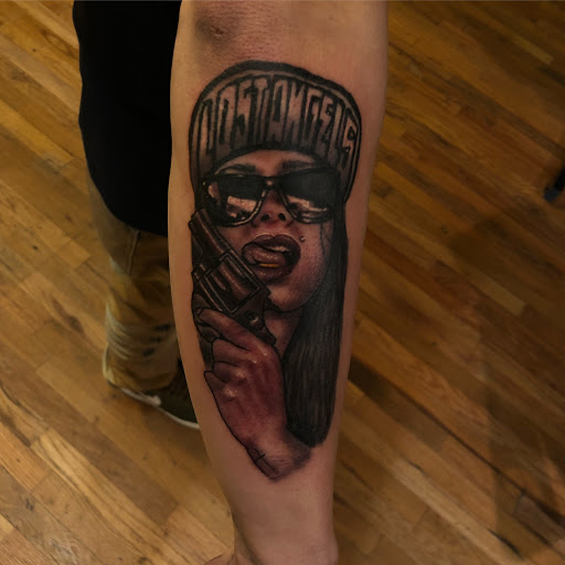 Explore boxing tattoos ideas, creative tattoo ideas in Marshall, available at Gentlemans Ink