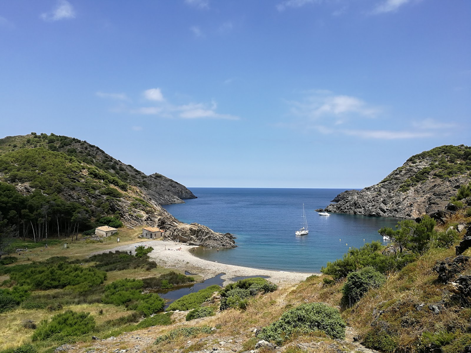 Photo of Cala Tavallera with very clean level of cleanliness