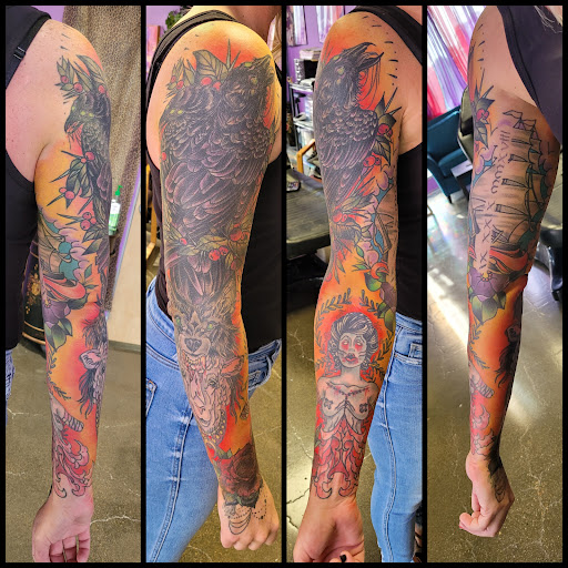 Explore tattoo for parents ideas, creative tattoo ideas in Boise, available at Kiera Stone Tattoo Artist