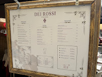 Restaurant Ristorante dei Rossi à Florence (la carte)