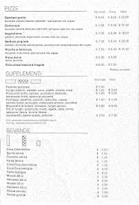 Carte du Holiday'S Pizza à Marina di Ragusa