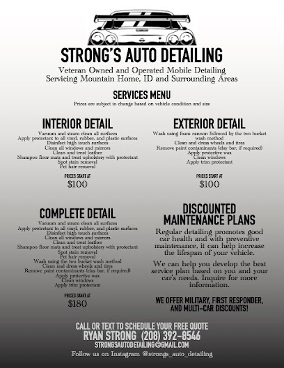 Strong's Auto Detailing LLC
