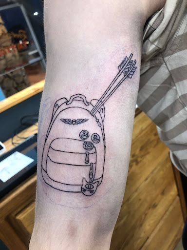 Explore car mechanic tattoo ideas, creative tattoo ideas in Fort Collins, available at Rocksteady Tattoo