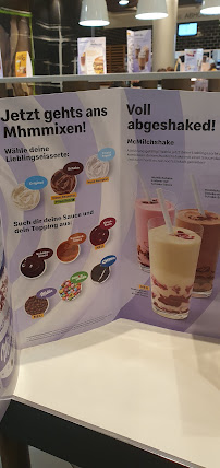 Restauration rapide McDonald's à Baumholder (le menu)