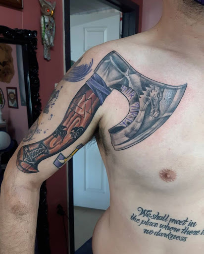 Tattoo Shop «Eccentric Tattoo Studio», reviews and photos, 7002 US-90, San Antonio, TX 78249, USA