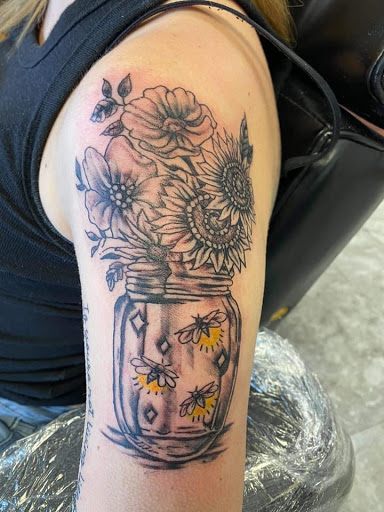 Explore michael jackson tattoo ideas, creative tattoo ideas in Seymour, available at American Gypsy Tattoo Corp.