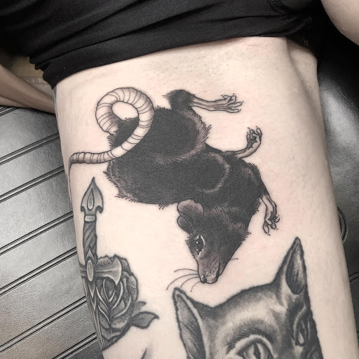 Explore child's name tattoo ideas, creative tattoo ideas in Savannah, available at Tramp Art Studios