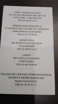 Wok Grill à Viry-Châtillon menu