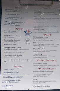 Restaurant brasserie du cheix à La Souterraine (la carte)