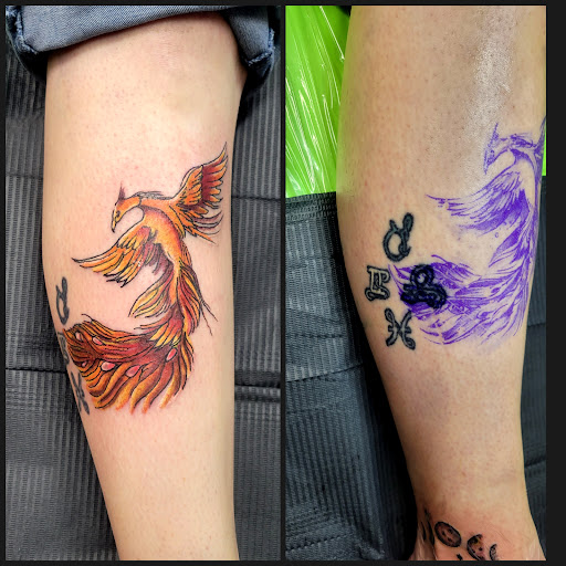 Explore cooking tattoo ideas, creative tattoo ideas in Pittsburg, available at NeonMoon Tattoo