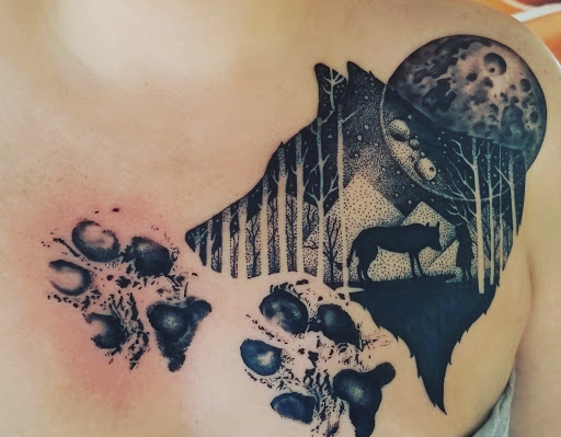 Explore libra scales tattoo ideas, creative tattoo ideas in Coquille, available at Inspired Ink Tattoo Shop