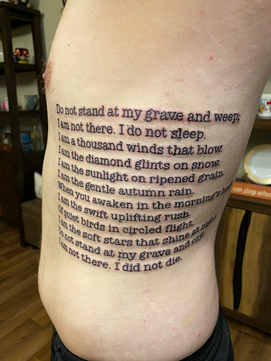 Explore domino tattoo ideas, creative tattoo ideas in Fort Wayne, available at Cardinal Tattoo & Piercing