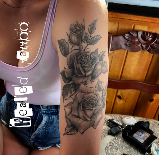 Explore cover up tattoo ideas male chest, creative tattoo ideas in Moweaqua, available at Fleshwound Tattoo
