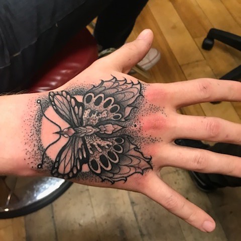 Explore symmetrical tattoo ideas, creative tattoo ideas in Milwaukee, available at Mike Davenport Tattoo