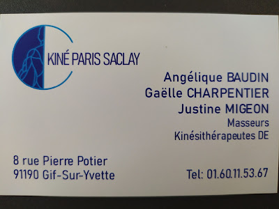 Kine Paris Saclay : CHARPENTIER Gaëlle à Gif-sur-Yvette