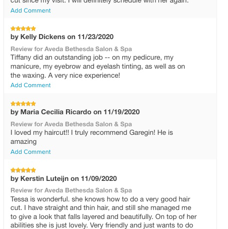 Beauty Salon «Aveda», reviews and photos, 4807 Bethesda Ave, Bethesda, MD 20814, USA