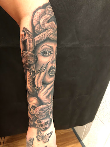 Explore philadelphia eagles tattoo ideas, creative tattoo ideas in Sarasota, available at SEVEN SINS Tattoo Studio