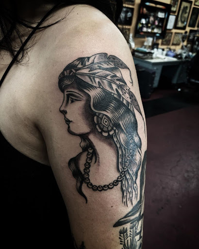 Explore trust no one tattoo ideas, creative tattoo ideas in Vista, available at American Tattoo Vista