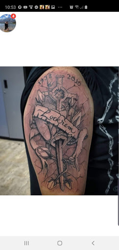 Explore bluebird tattoo ideas, creative tattoo ideas in Kenosha, available at Kenosha Tattoo Company