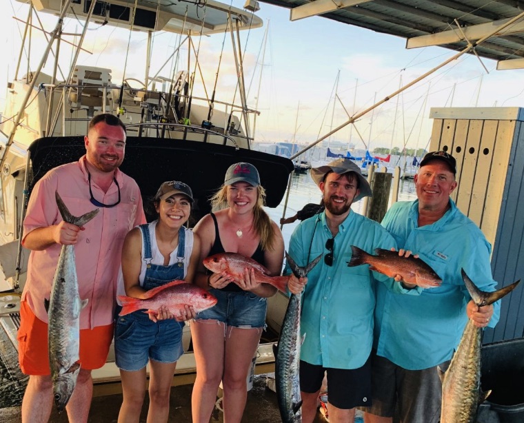 Captain Experiences Galveston Fishing Charters