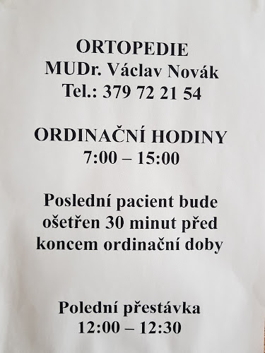 Recenze na Novák Václav MUDr. v Domažlice - Psycholog