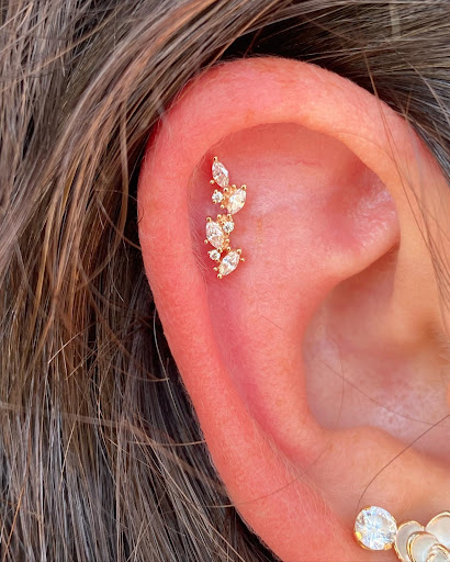 Explore map tattoo ideas, creative tattoo ideas in Dover, available at Agap Body Piercings