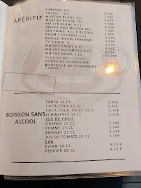 Restaurant A La Table De Ced à Louannec menu