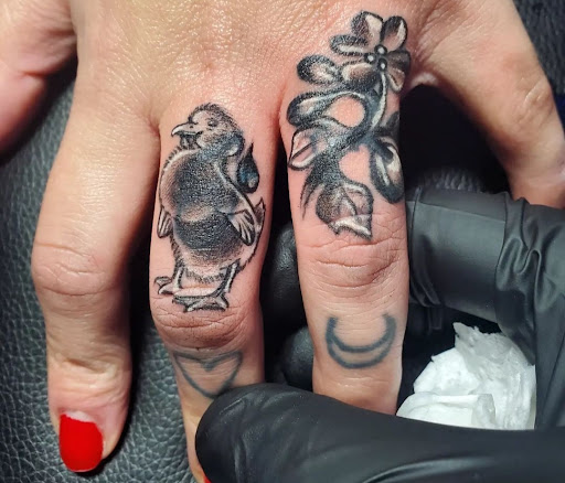 Explore small spider tattoo ideas, creative tattoo ideas in Falling Waters, available at Intheimagestudio TattooPrivate Studio