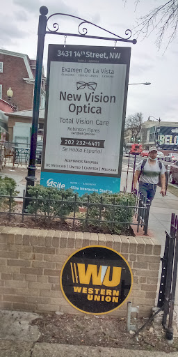 New Vision Optica Inc, 3431 14th St NW, Washington, DC 20010, USA, 