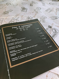 Carte du Lo Sfizio Griglieria Gastronomia Ristorante à San Teodoro