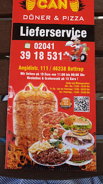 Menu du CAN- Döner Kebab & Pizza Bottrop à Bottrop