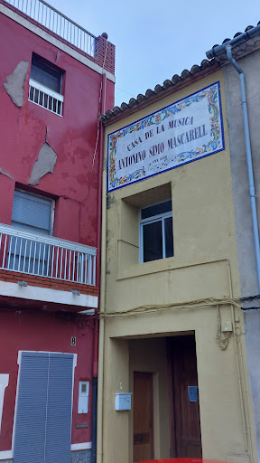 Casa de la Música Antonino Simó Mascarell, Escuela de Musica en Sellent,Valencia