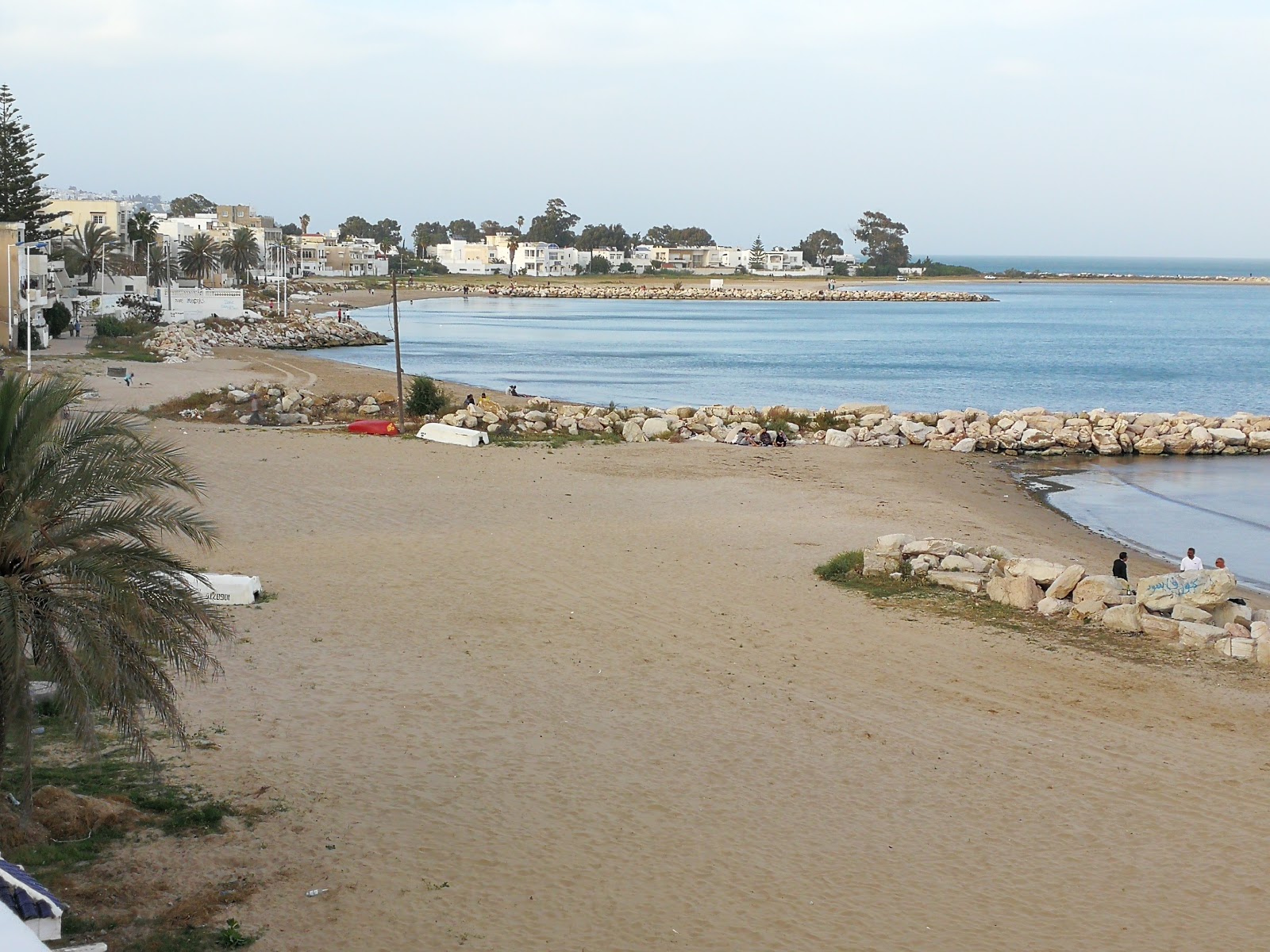 Fotografija Palem beach Plage z svetel pesek površino