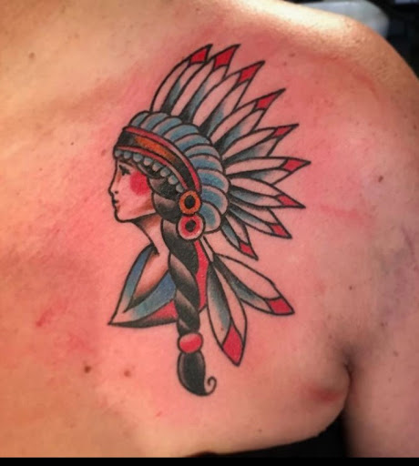 Find cowboy tattoos ideas for your next unique tattoo in Lawrence at Standard Electric Tattooing