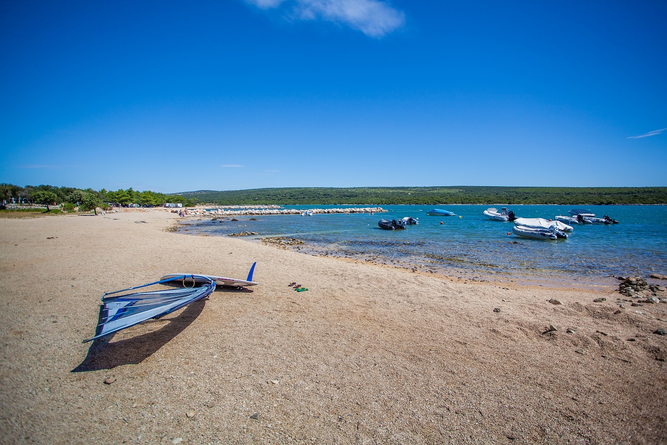 Fotografija Lopari beach z visok stopnjo čistoče