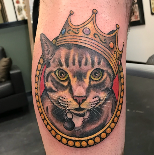 Explore honey bee tattoo ideas, creative tattoo ideas in Raleigh, available at Raleigh Tattoo Company