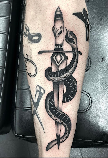 Explore mens arm tattoo ideas small, creative tattoo ideas in Washington, available at Fattys Tattoos & Piercings Dupont Circle