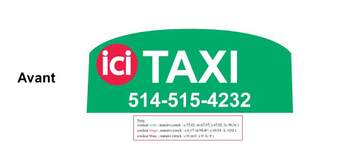ici taxi Montreal