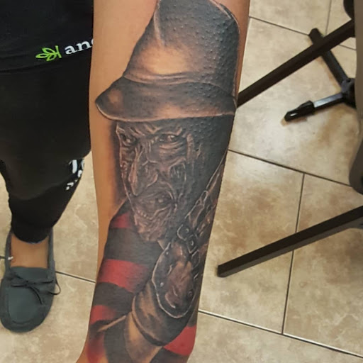 Explore mk tattoo ideas, creative tattoo ideas in Pittsburg, available at Delta Art & Tattoo