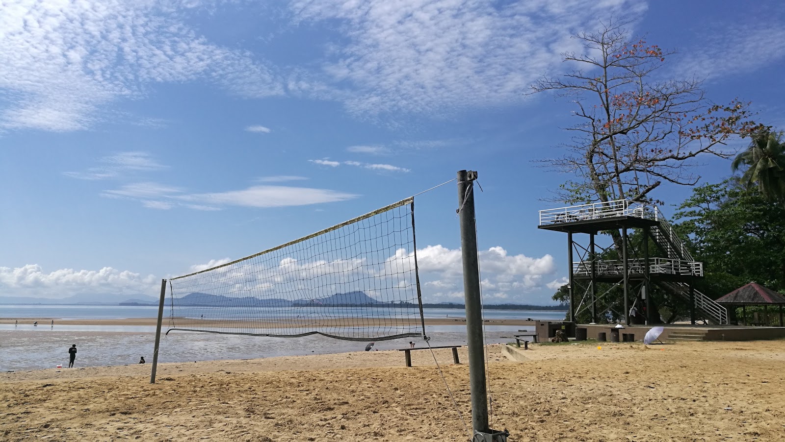 Photo of Siar Beach and the settlement