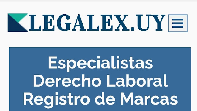 LEGALEX.UY - Abogados Laborales - Registro de Marcas - Ciudad del Plata