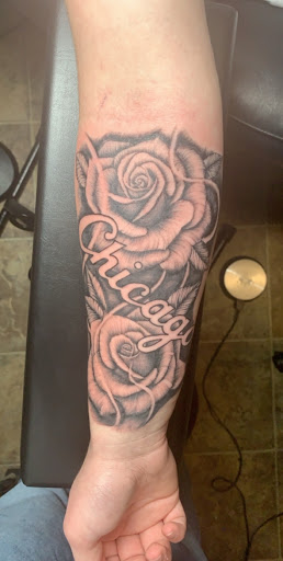 Find tattoo ideas for in between breast for your next unique tattoo in Scottsboro at 5 Points Tattoo