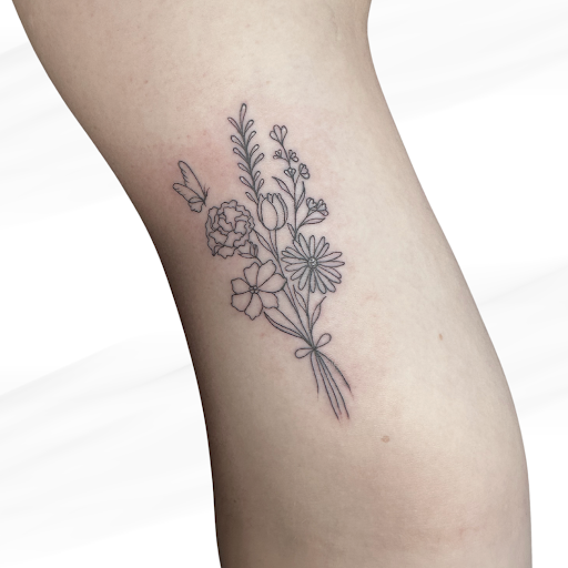 Explore amethyst tattoo ideas, creative tattoo ideas in Los Alamitos, available at Mr. Inkwells Classy Tattoos