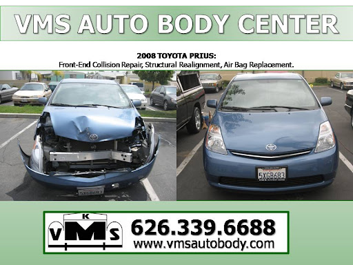 Auto Body Shop «VMS Auto Body Collision Center», reviews and photos, 1101 N Azusa Ave #1, Covina, CA 91722, USA