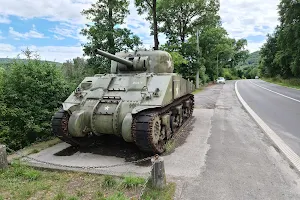 Sherman Tank Monument. image