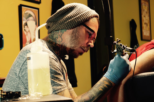 Explore april tattoo ideas, creative tattoo ideas in Covington, available at Cupid Slave Tattoo Company